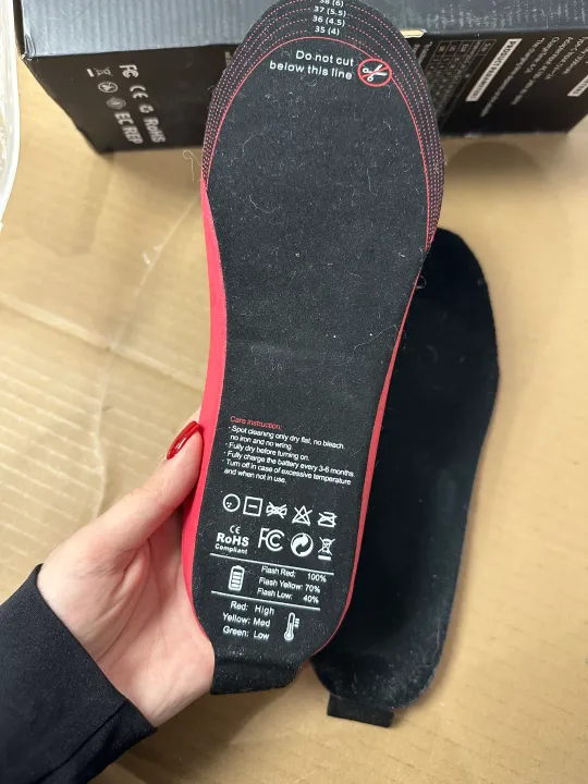 Устілки з підігрівом usb акумуляторні з пультом керування (9) Недорого