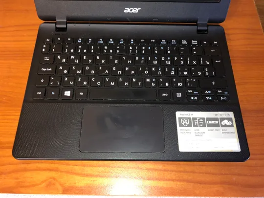 Ноутбук Acer ES1-131 11,6&quot; IC N3050/4gb/ SSD 48GB/Intel HD/6 годин Де купити
