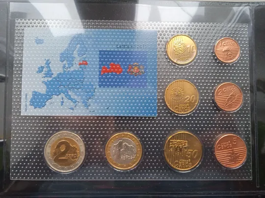 Купити Латвія. Річний набір монет Євромонет(Європроба)