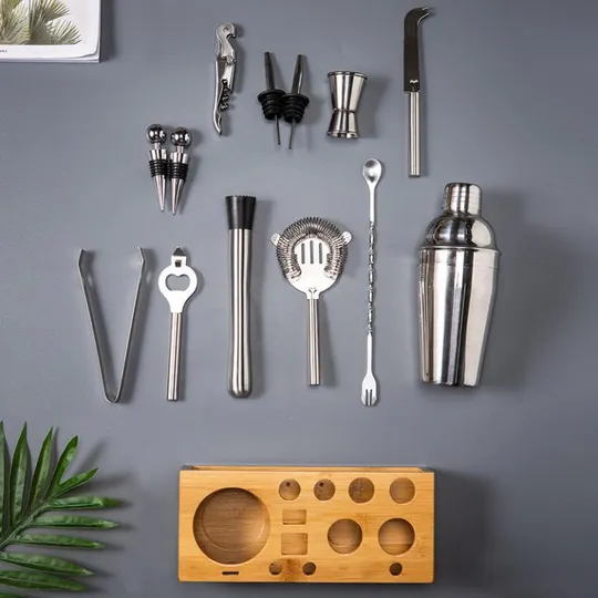 Купити Набор барных инструментов 7904 350 мл 15 предметов