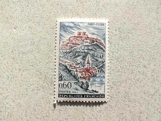 Поштова марка Франція 1963 рік ** Ціна