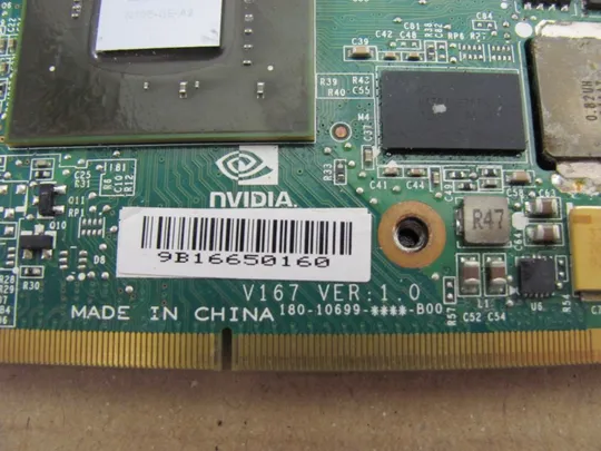 номер0522-15 відеокарта Nvidia P699 GeForce GT 240M 1GB MXM для TERRA 1772 MSI GX740 MS-1727 оригінал Продаж