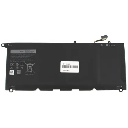 фото, Батарея для ноутбука DELL JD25G (XPS: 13 9343, 9350) 7.4V 52Wh Black