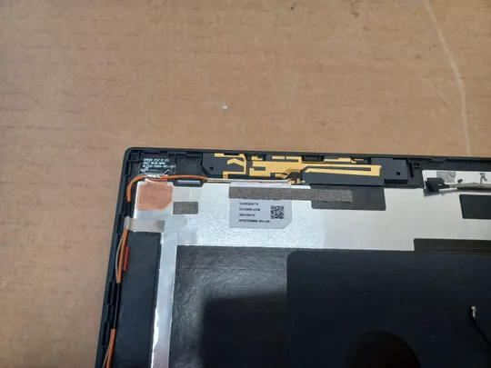 номер1041-11 кришка матриці AQ1BR000700 зі шлейфом DC02C00EE20 для Lenovo ThinkPad T495S T490S T14s Gen 1 Кришка дисплея Тильна кришка Корпус матриці Верхня кришка matrix cover Top Case LCD Cover Rear Lid Back Cover Housing Cabinet оригінал Інтернет-аукціон