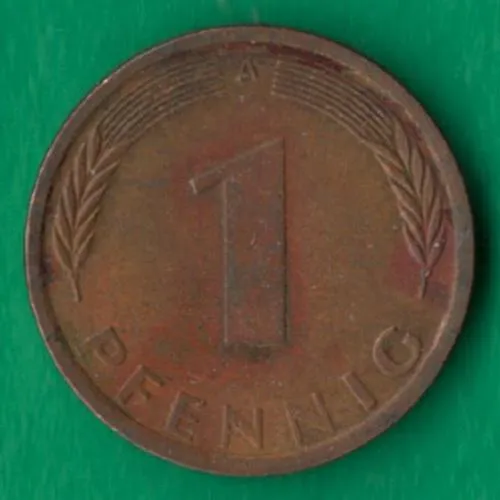 1 пфеніг 1991 року A Німеччина [М] Ціна