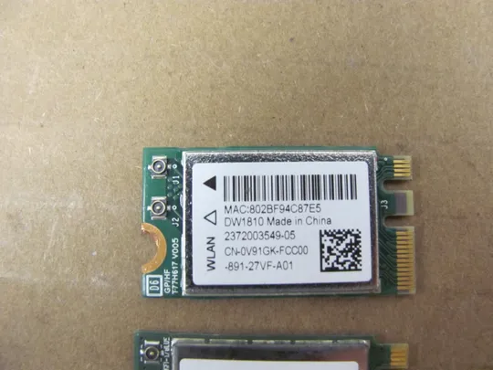 Купити 353-21 WI-FI модуль 0V91GK 0YCM9R  для Dell Inspiron 15 3567 5548  Vostro 15 3568  оригінал