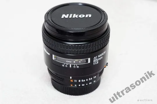 Об&#039;єктив портретный Nikon AF Nikkor 85mm 1:1.8 Ф62mm Japan Вживане Продаж