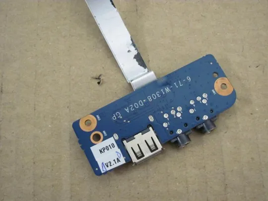 №303-39 плата AUDIO USB 6-71-W1308-D02A 6-43-W15HS-010 для BLUECHIP оригінал З аукціону