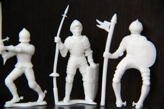 рыцари 50-52мм MPC США  8 фигурок Де купити