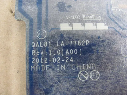 378-1 материнська плата QAL81 LA-7782P для DELL LATITUDE E6430  оригінал в Україні