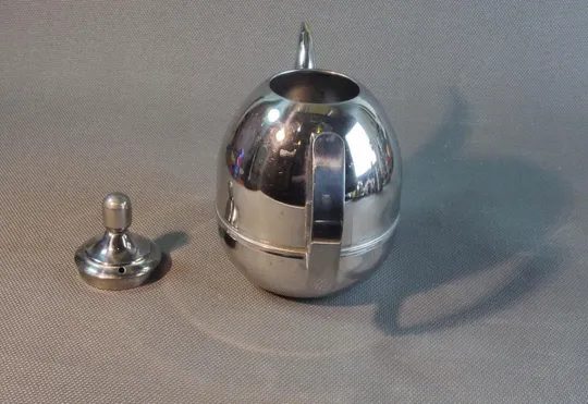 Чайник металевий нержавіючий маленький на 0,8-0,9 л вживаний тріщина Де купити