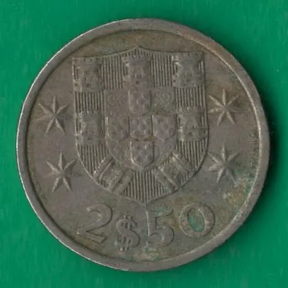 фото, 2,5 ескудо 1979 року Портуґалія [МШ]