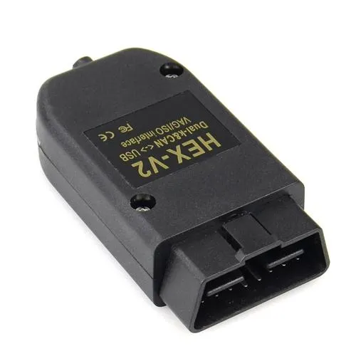 Купити VAG COM VCDS 21.9 HEX V2 CAN OBD2 USB сканер диагностики авто