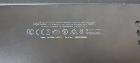 Игровой RAZER Blade 14 Core i7-7700HQ/GTX 1060 6Gb/DDR4 16Gb/SSD NVMe 128Gb/ 14&quot; Торговий майданчик