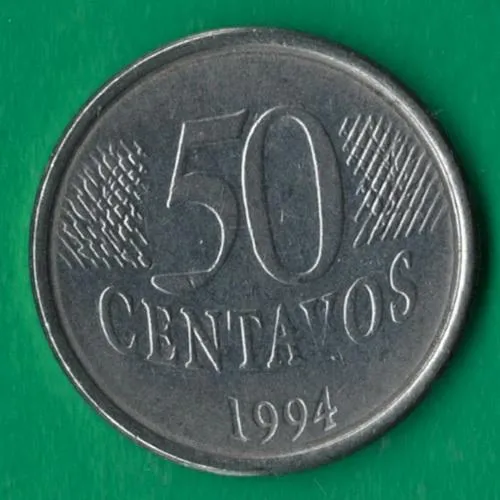 50 сентаво 1994 року Бразилія [КВ] Ціна