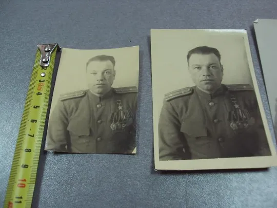 фотография герой советского союза гсс 1944 г. коломыя лот 3 шт №12186 З аукціону