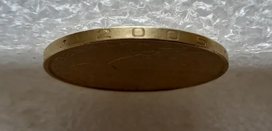 (5104) 1 гривня 2005 1БА3, нечаста (1 гривна 2005 1БА3) З аукціону