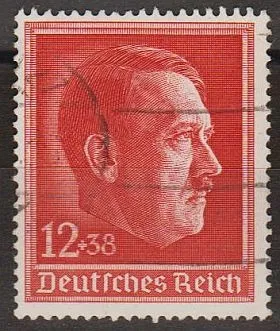 фото, 1938 - Рейх - 49 років Гітлера Mi.664 _3,50 €