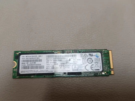 Купити 0593C  накопичувач Samsung 128gb PCIe NVMe M.2