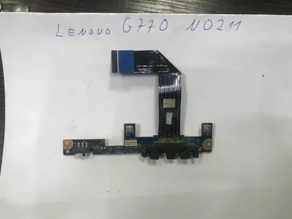 фото, Плата с кнопками тачпада и шлейфом для ноутбука Lenovo G770