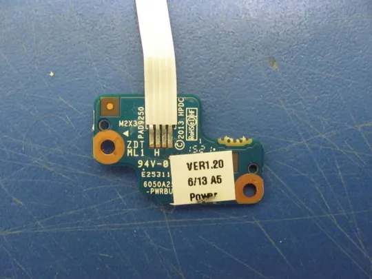 номер1045-9 плата кнопки вкл 6050A2581501 для HP PROBOOK 655 G1 650 G1 Плата кнопки включеня Кнопкова плата Кнопковий модуль Плата управління кнопками, Плата кнопки живлення Laptop Power button board оригінал Продаж