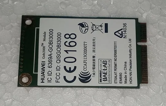 3G модем Gobi3000 з ноутбука SONY VAIO SVS13AB1KV 1-458-371-51 Ціна