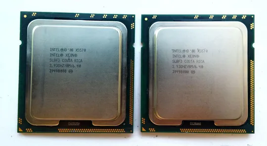 Процесор 4x ядерный процессор 4С/8HT Intel Xeon X5570 2.93-3.33GHz/ 8Mb/ 6.40GT/s 95W socket LGA1366 Вживане Ціна