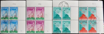фото, Гайана Антенна Карта Коммуникации Рождество 1968