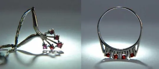 Гарнітур: кольє та каблучка, срібло, Німеччина Інтернет-аукціон