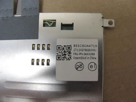 номер0936-13 плата  Smart Card reader 04X5393 DA30000FH00 зі сканером відбитку  для Lenovo  Thinkpad T460S T470s оригінал Де купити
