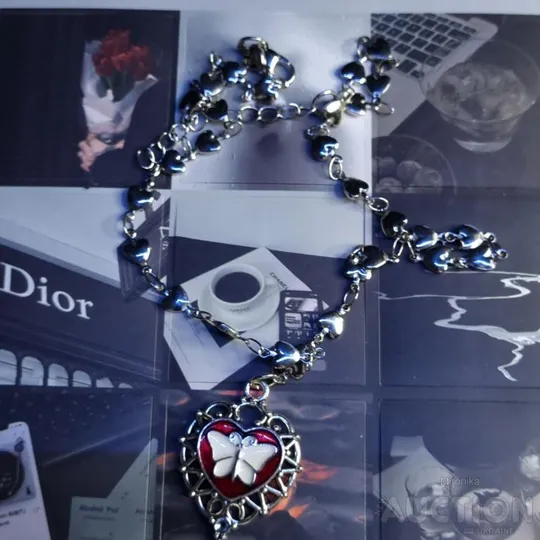 Підвіска з кулоном у формі серця. Ціна