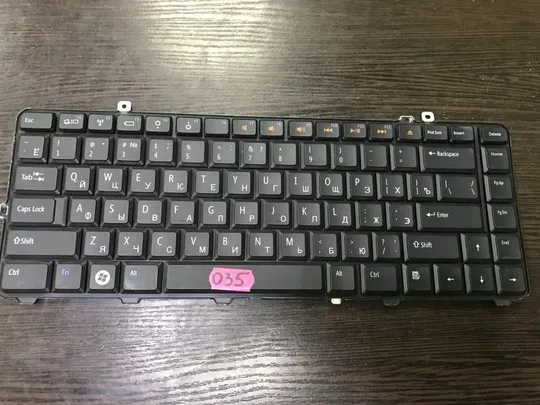 0044 Клавиатура для ноутбука Dell Studio 1555, Dell Studio 1557, Dell Studio 1558 0x475j Ціна