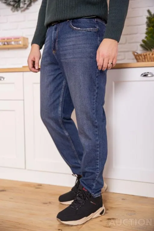 Джинсы мужские, цвет темно-синий, 157R3325009 З аукціону