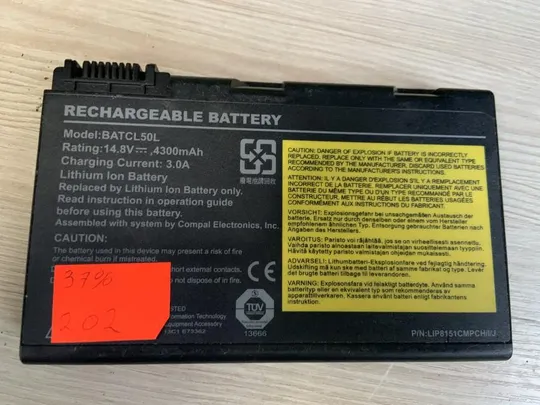 202 ACER BATCL50L Износ: 37% ACER TravelMate 5310, 5320, 5520, 5710, 5720, 7520, 7720 Ціна