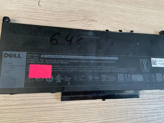 44 J60J5 Износ: 69% Dell Latitude E7260, E7270, E7470 (J60J5 R1V85 MC34Y 242WD) Ціна