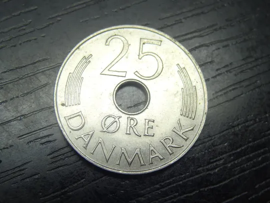 Купити 25 оре Данія 1977