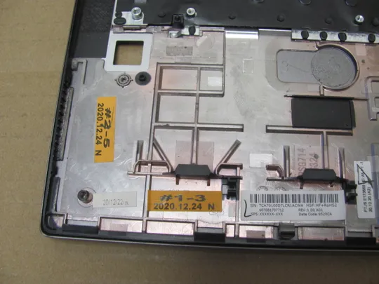 номер0966-7 кришка палмрест Палмрест корпус топкейс палмрест для ноутбука Верхняя панель палмрест cover-C 6070B1707712 M14636-DH1  для HP Zbook Firefly 14 G7 оригінал Торговий майданчик