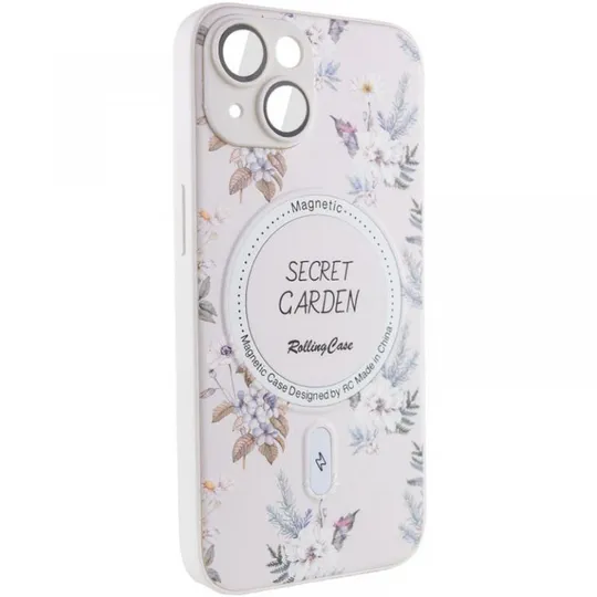 Купити TPU+PC чехол Secret Garden with MagSafe для Apple iPhone 14 (6.1")