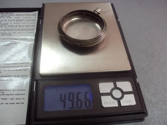 корпус для карманных часов tissot серебро 49,66 г №216 З аукціону