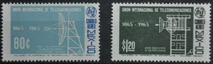 фото, Мексика Космос Телекоммуникации UIT 1965