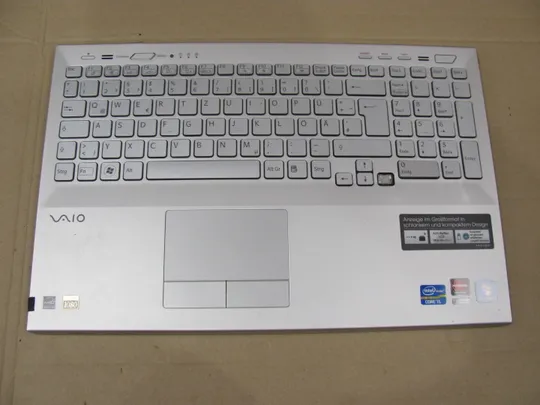 641-4 Кришка панель палмрест 012-1DET-9721-B тачпад клавіатура робоча для Sony Vaio VPCSE PCG-41414M оригінал Ціна