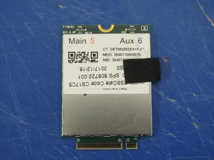 фото, номер0174-27 WI-FI модуль 806722-001 для Elitebook 840 G3 оригінал