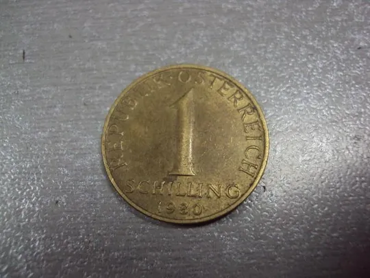 монета австрия 1 шиллинг 1980 №8447 Продаж