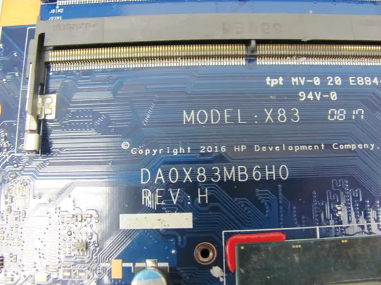 номер0136-25 материнська плата,Mainboard,Материнка,Основна плата,Системна плата,Плата системи DA0X83MB6H0  i7-7500U  907715-601  для HP ProBook 470 475 G4 оригінал Інтернет-аукціон