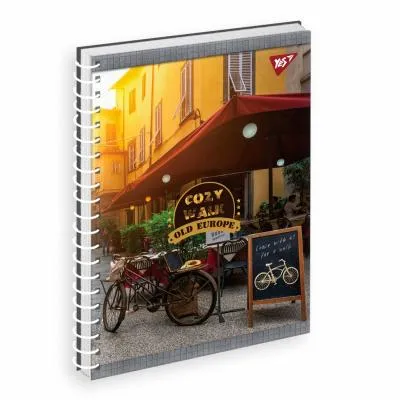Купити Блокнот Yes А5/80 од.спираль "Cozy walk" (151704)