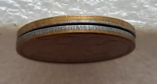 (7977) 5 рублей 1992, РФ, Л та М, магнітні - 2 монети в хорошому стані, одним лотом Недорого