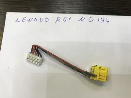 фото, Lenovo R61 Розйом живлення +шлейф