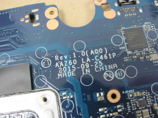 594-8  материнська плата AAZ60 LA-C461P SR2F0 i5-6300U  для Dell Latitude E7470  7470 оригінал Інтернет-аукціон