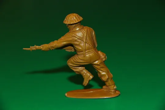 Купити БРИТАНЕЦЬ британський морпіх солдат 54мм MATCHBOX Великобританія