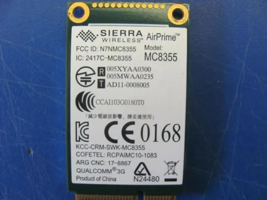 номер0116-47 Wi-Fi модуль (адаптер) MC8355 634400-001 для HP ELITEBOOK 2570P 2560P 8470p 8460p 250 G4 8770w 8760w оригінал Інтернет-аукціон